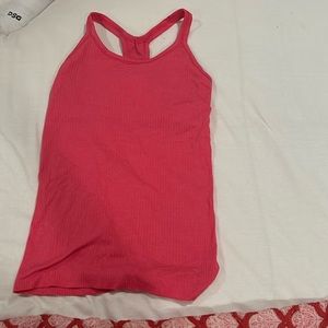 Red lululemon tank